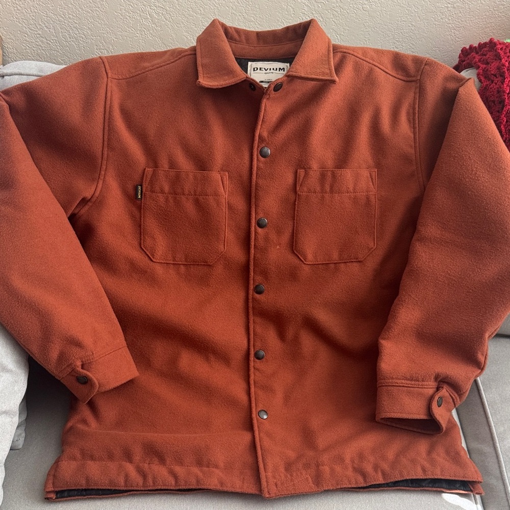Devium Men's Rust Jacket